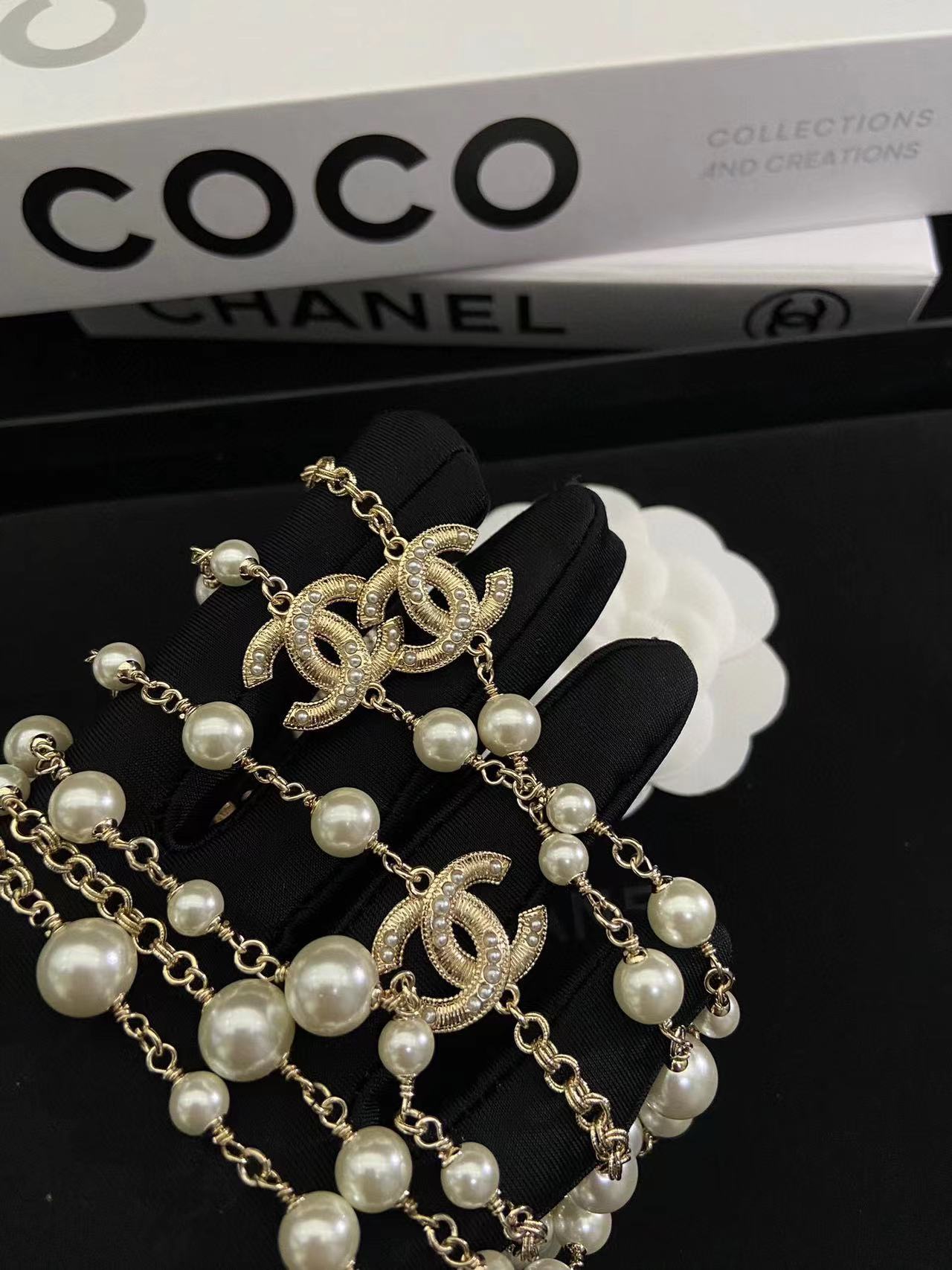 CHANE1 パールセーターチェーン【50％割引+送料無料】