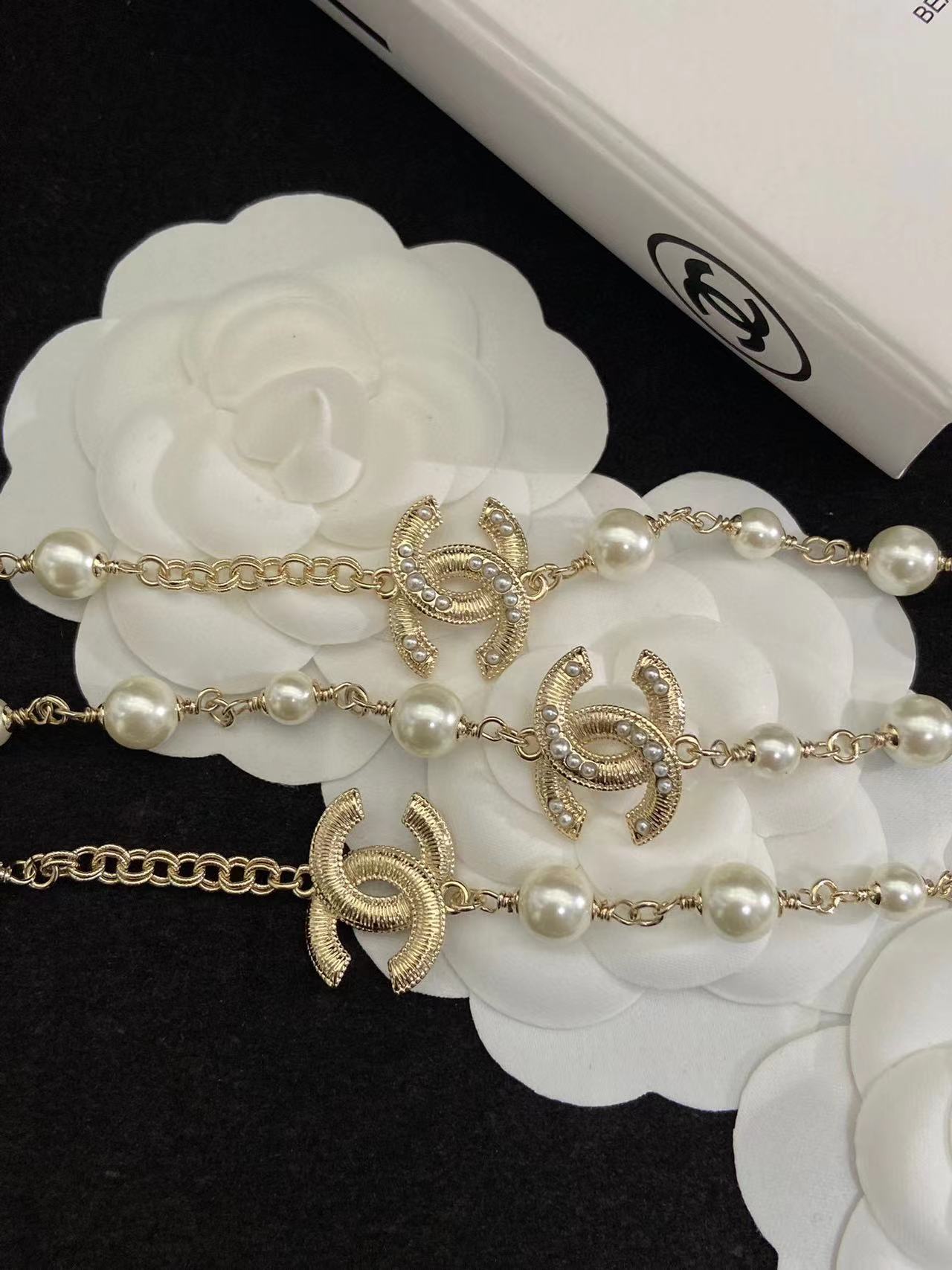 CHANE1 パールセーターチェーン【50％割引+送料無料】