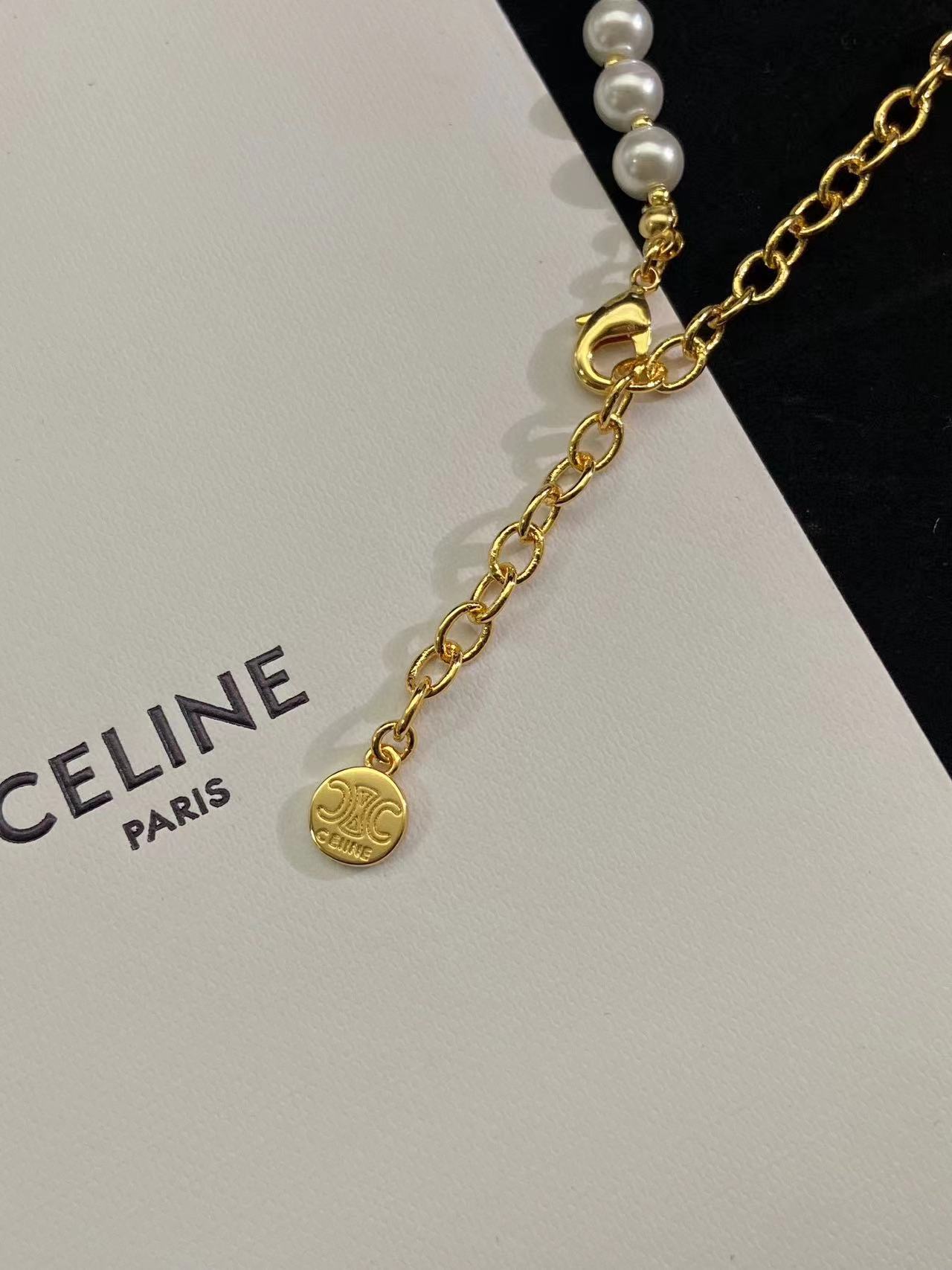 CEL1NE 凱旋門パールネックレス【50％割引+送料無料】