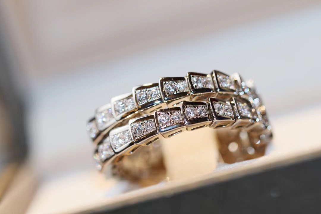 BVLGAR1 スリーサークル ダイヤモンド リング【50％割引+送料無料】