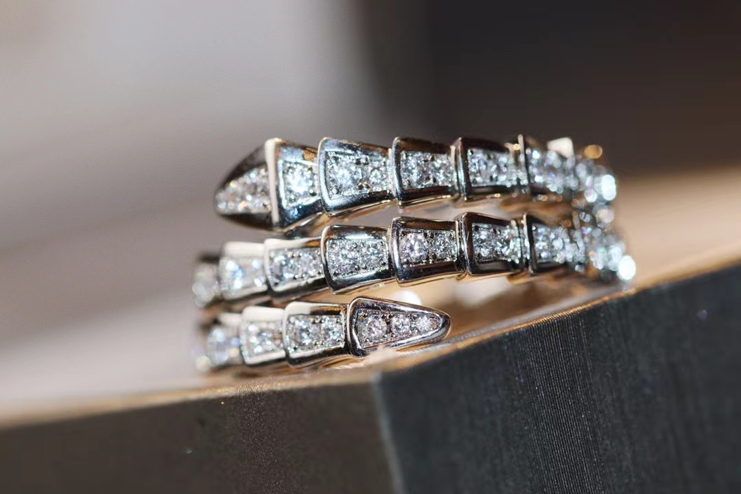 BVLGAR1 スリーサークル ダイヤモンド リング【50％割引+送料無料】