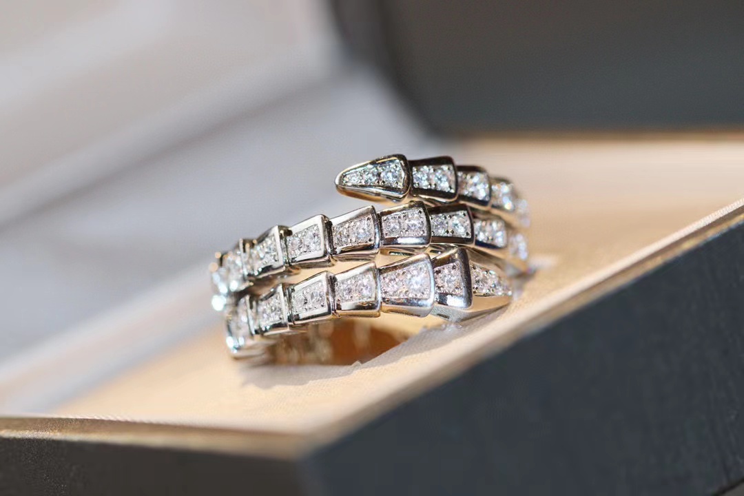 BVLGAR1 スリーサークル ダイヤモンド リング【50％割引+送料無料】