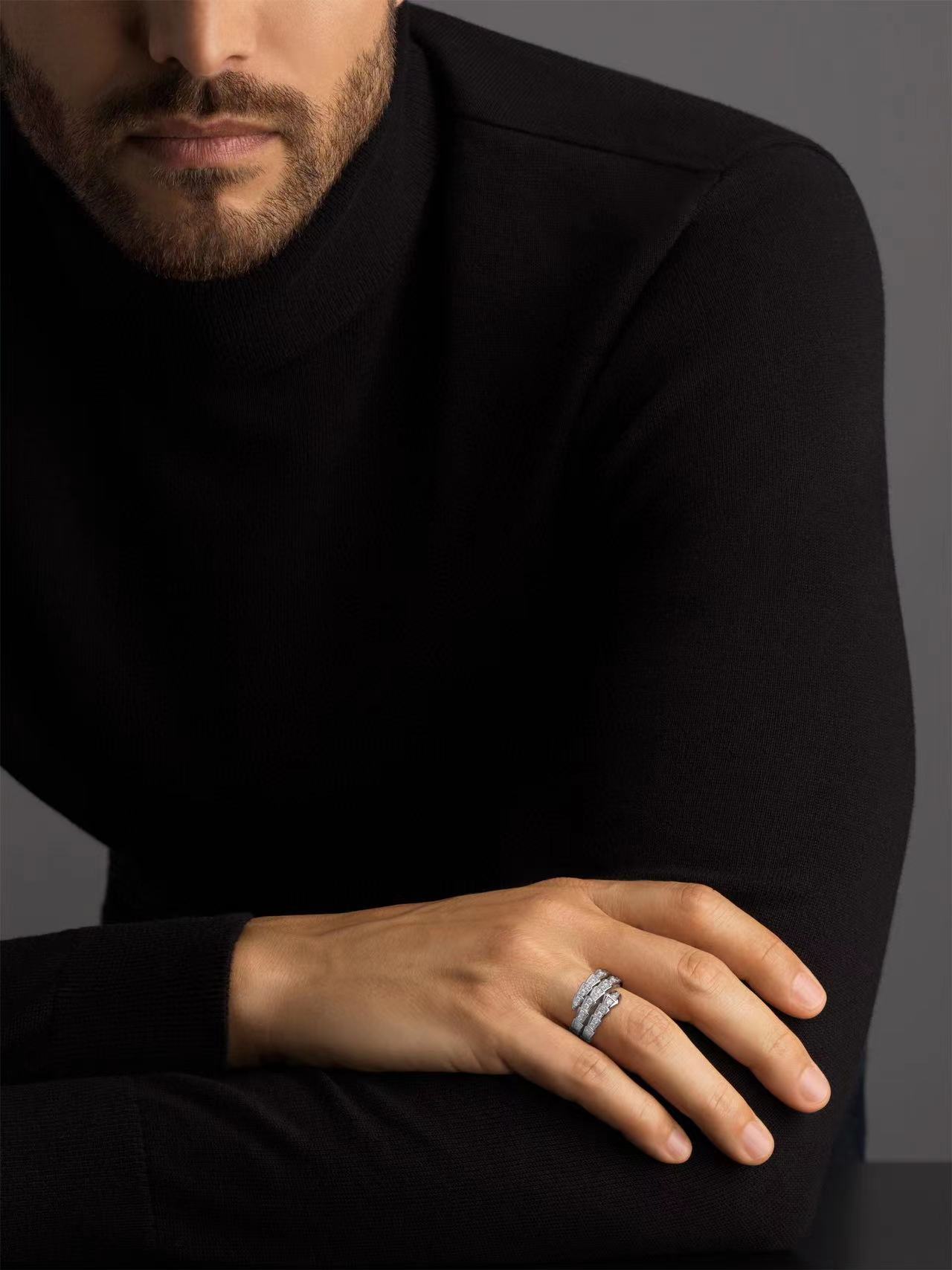 BVLGAR1 スリーサークル ダイヤモンド リング【50％割引+送料無料】