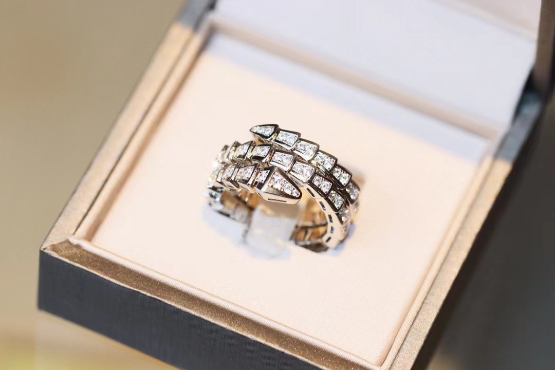 BVLGAR1 スリーサークル ダイヤモンド リング【50％割引+送料無料】