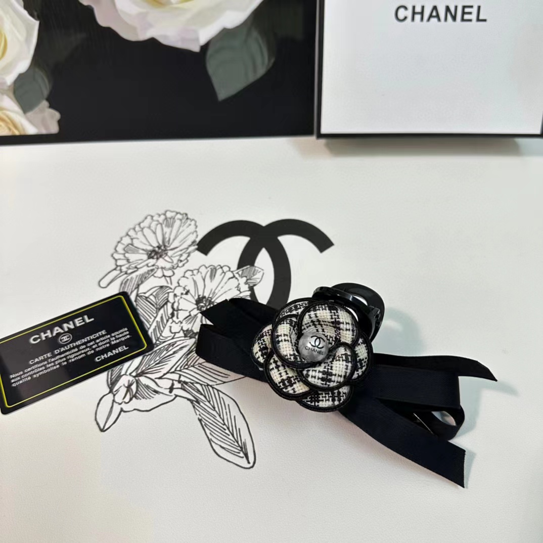 CHANE1 カメリア ヘアクリップ【50％割引+送料無料】