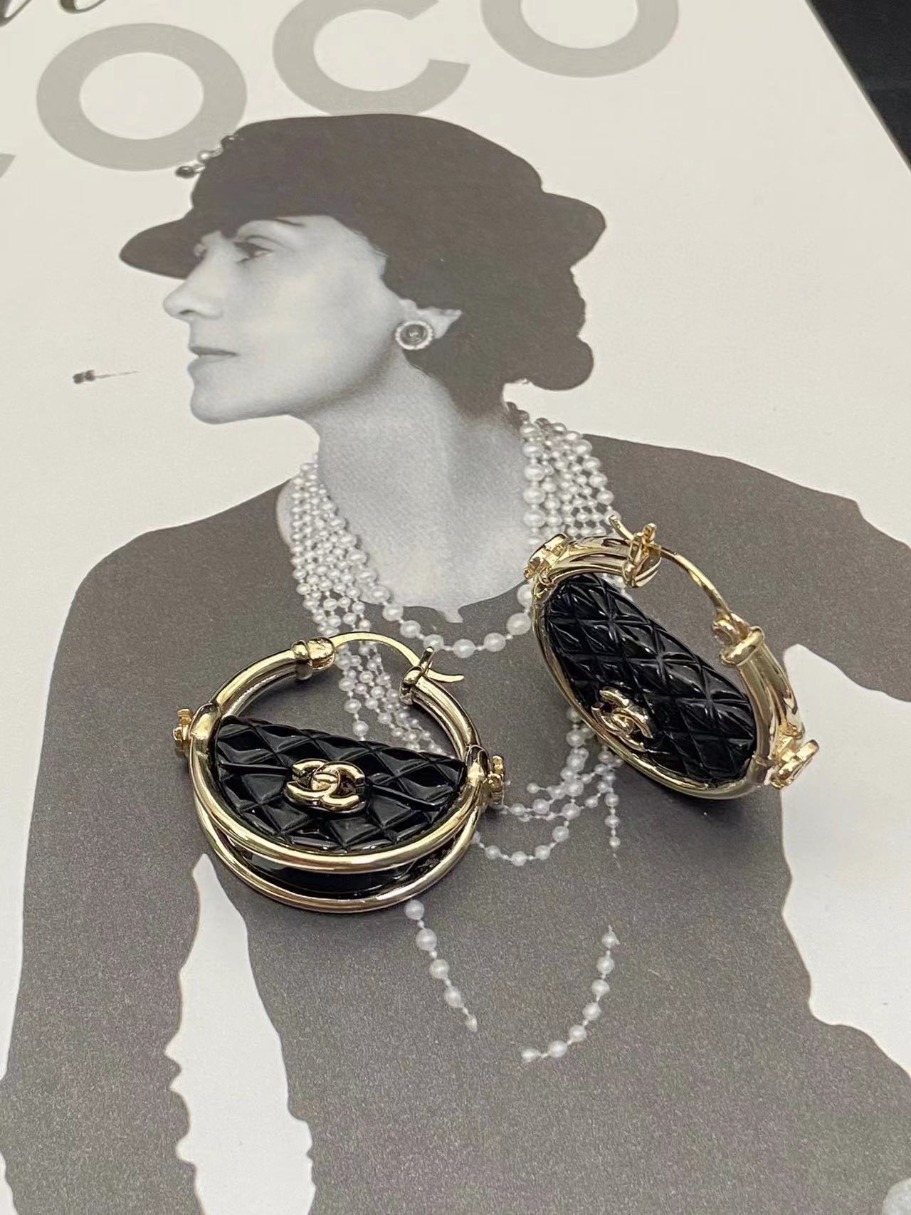 CHANE1 バッグピアス【50％割引+送料無料】