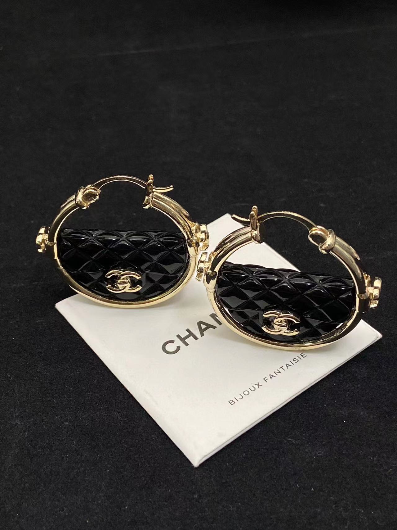 CHANE1 バッグピアス【50％割引+送料無料】