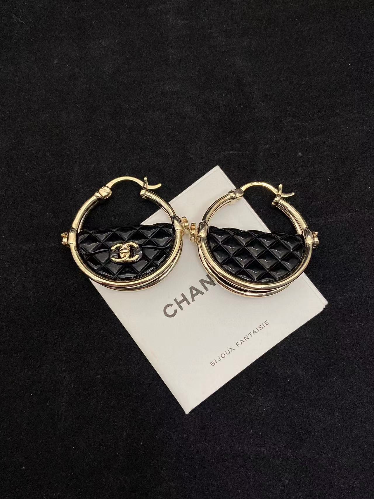 CHANE1 バッグピアス【50％割引+送料無料】