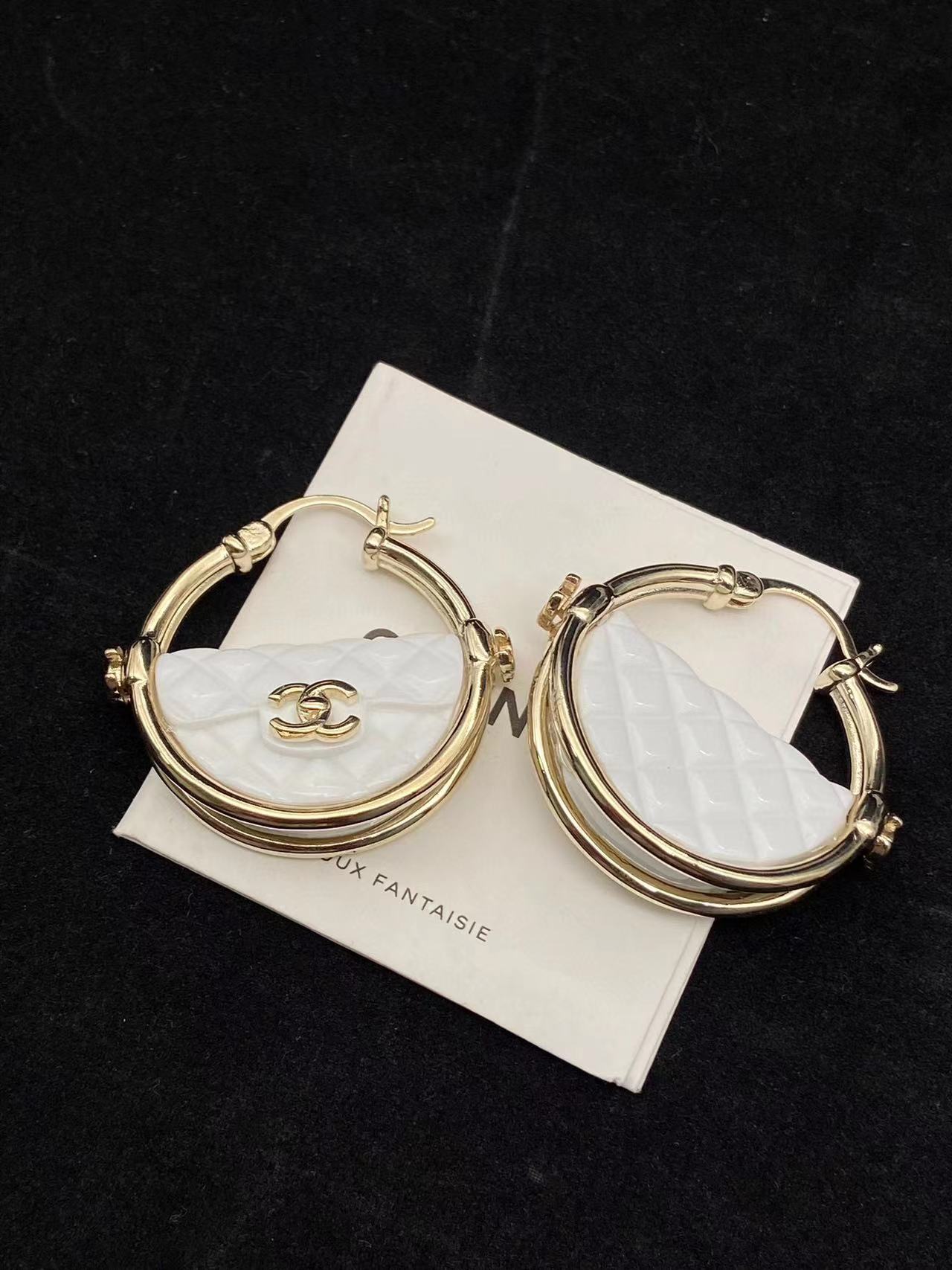 CHANE1 バッグピアス【50％割引+送料無料】