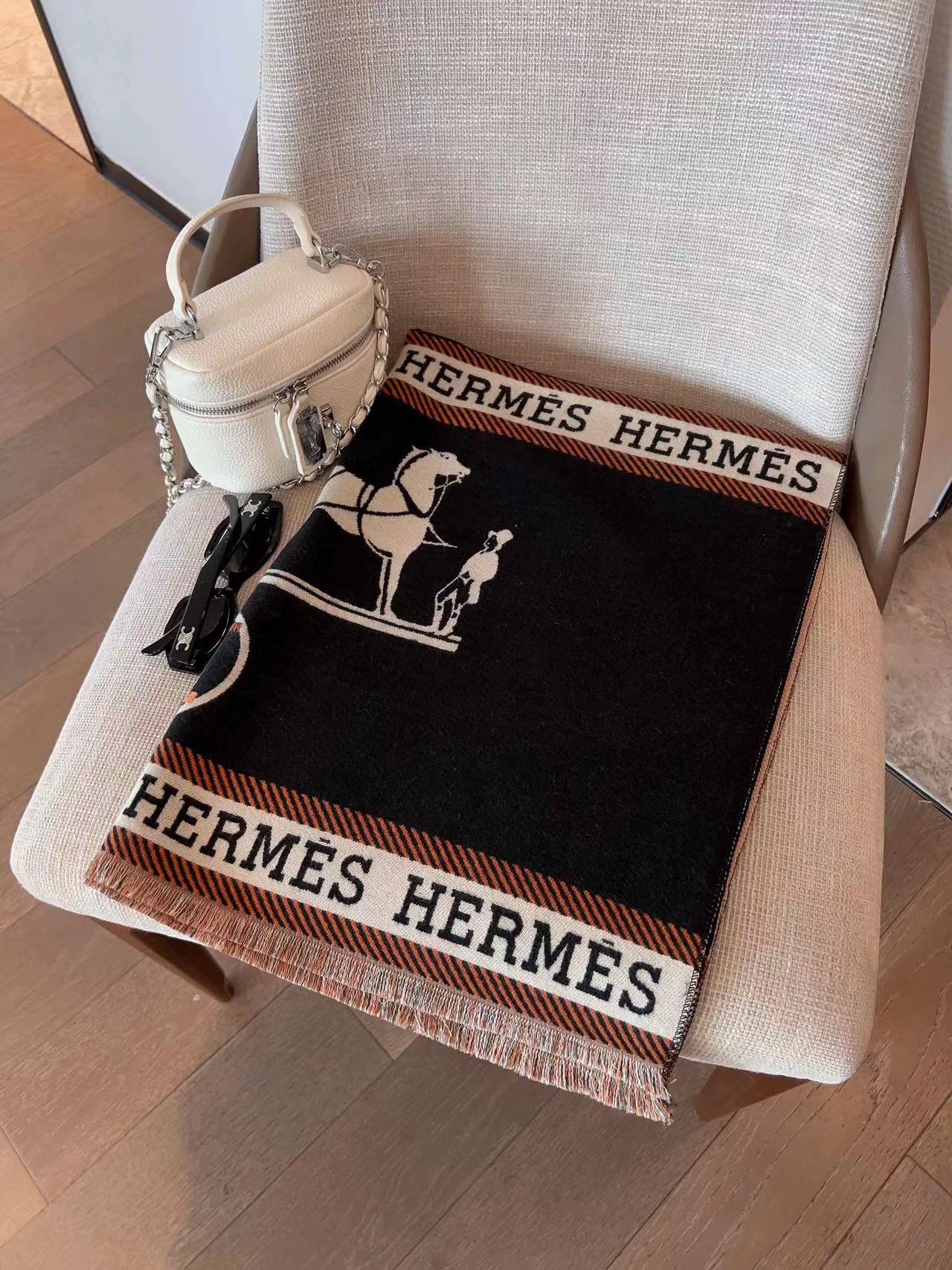 HERME5 ポニー クラシックスカーフ【50%割引+送料無料】