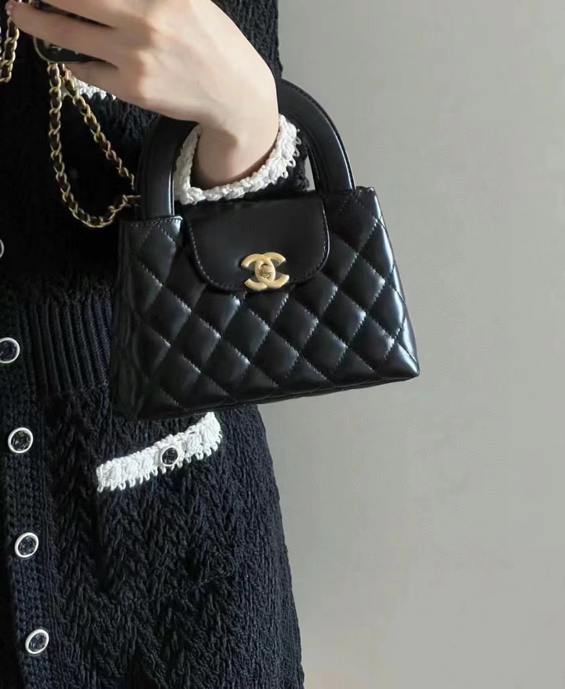 CHANE1 23K kelly チェーン ハンドバッグ【50％割引+送料無料】