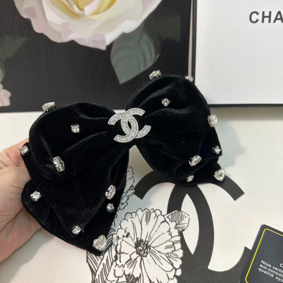 CHANE1 ダイヤモンド ダブルC ヘアピン【50％割引+送料無料】
