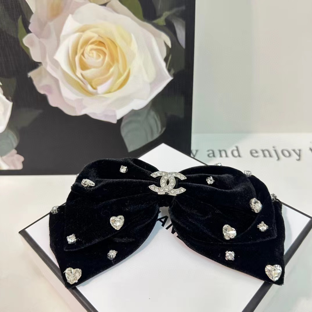 CHANE1 ダイヤモンド ダブルC ヘアピン【50％割引+送料無料】