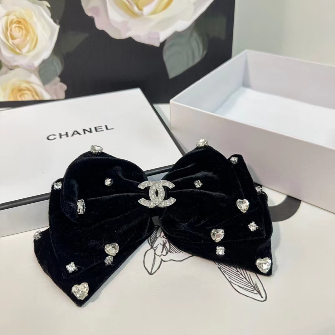 CHANE1 ダイヤモンド ダブルC ヘアピン【50％割引+送料無料】