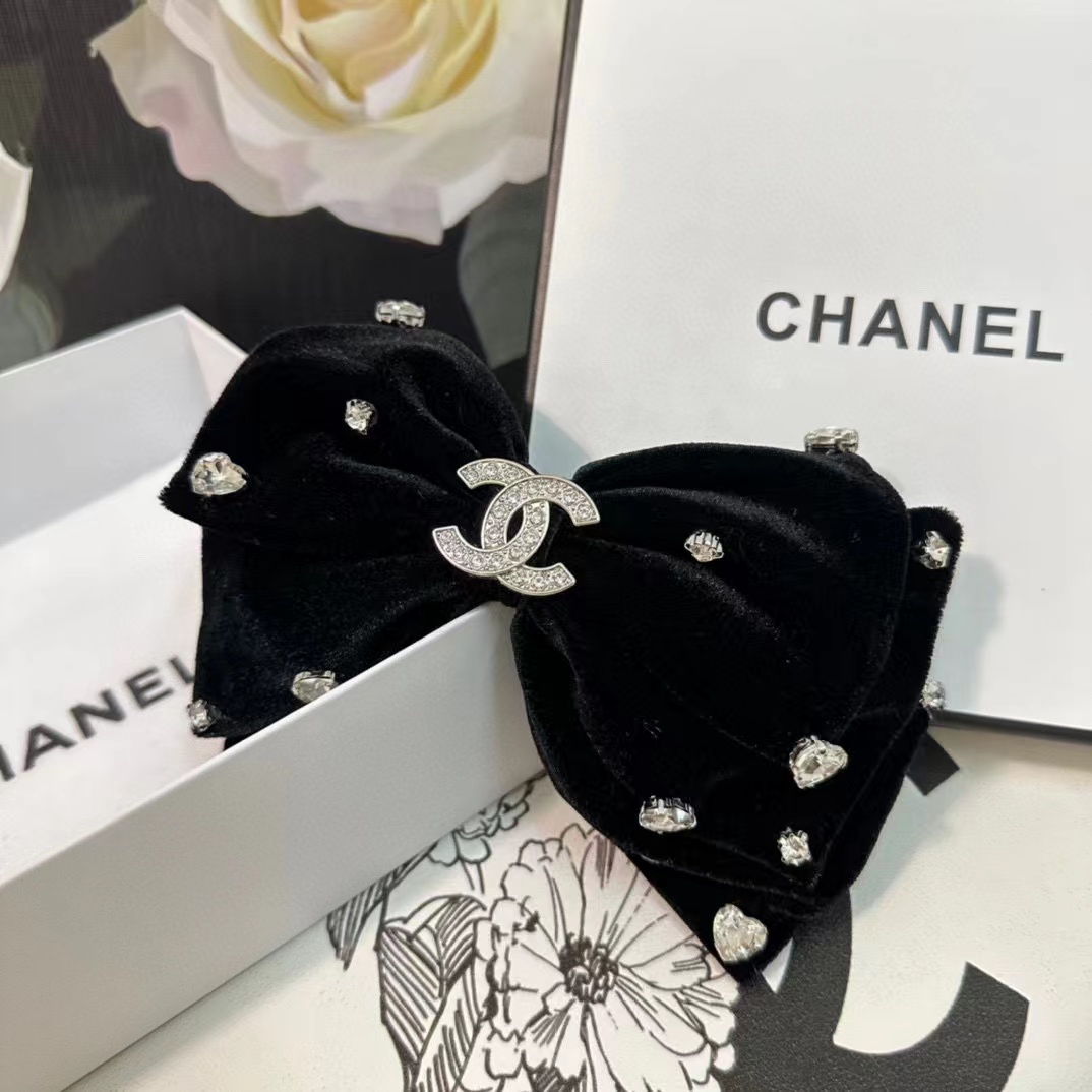 CHANE1 ダイヤモンド ダブルC ヘアピン【50％割引+送料無料】