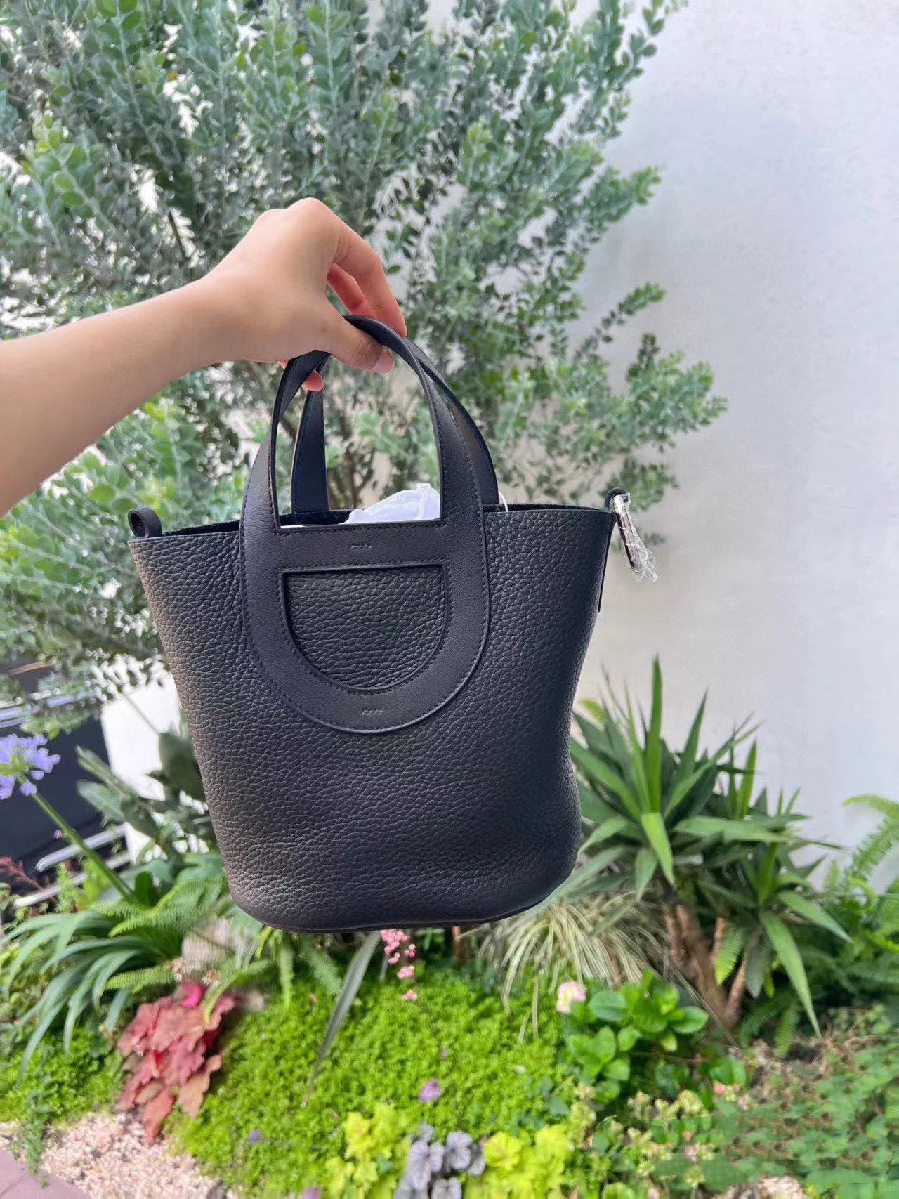 HERME5 豚鼻野菜かごハンドバッグ【50％割引+送料無料】