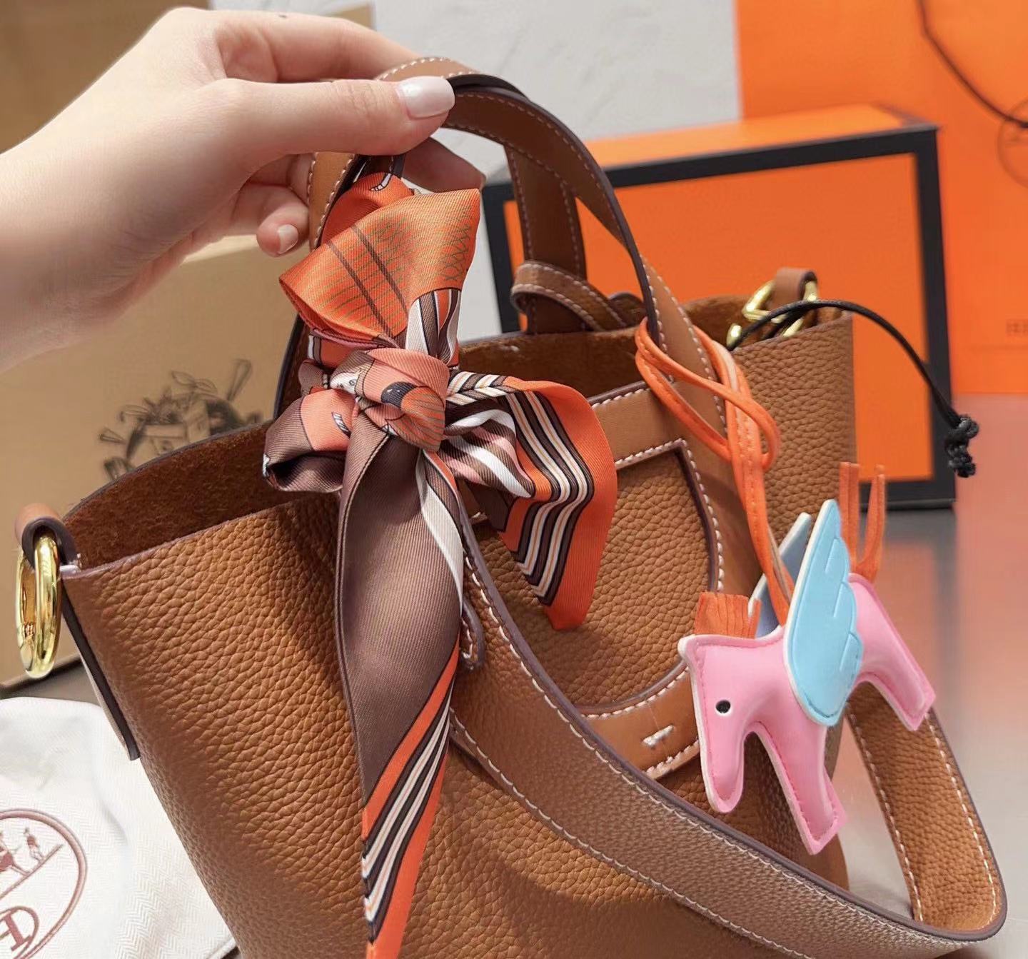 HERME5 豚鼻野菜かごハンドバッグ【50％割引+送料無料】