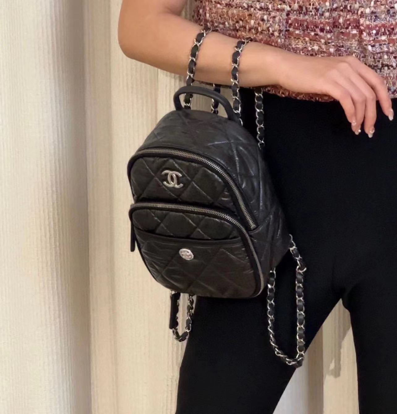 CHANE1 vintage ハンドクロスボディバッグ【50％割引+送料無料】