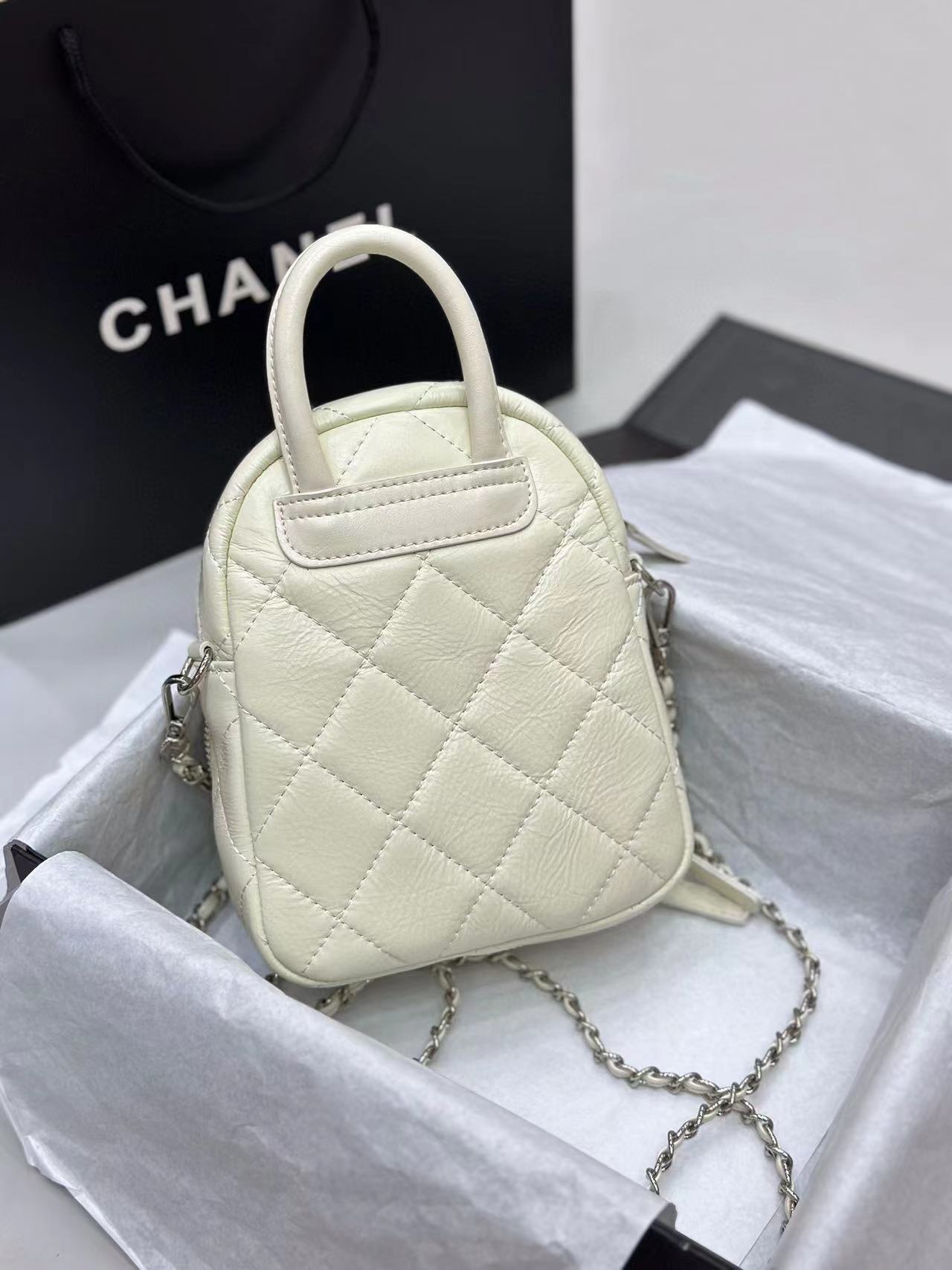 CHANE1 vintage ハンドクロスボディバッグ【50％割引+送料無料】