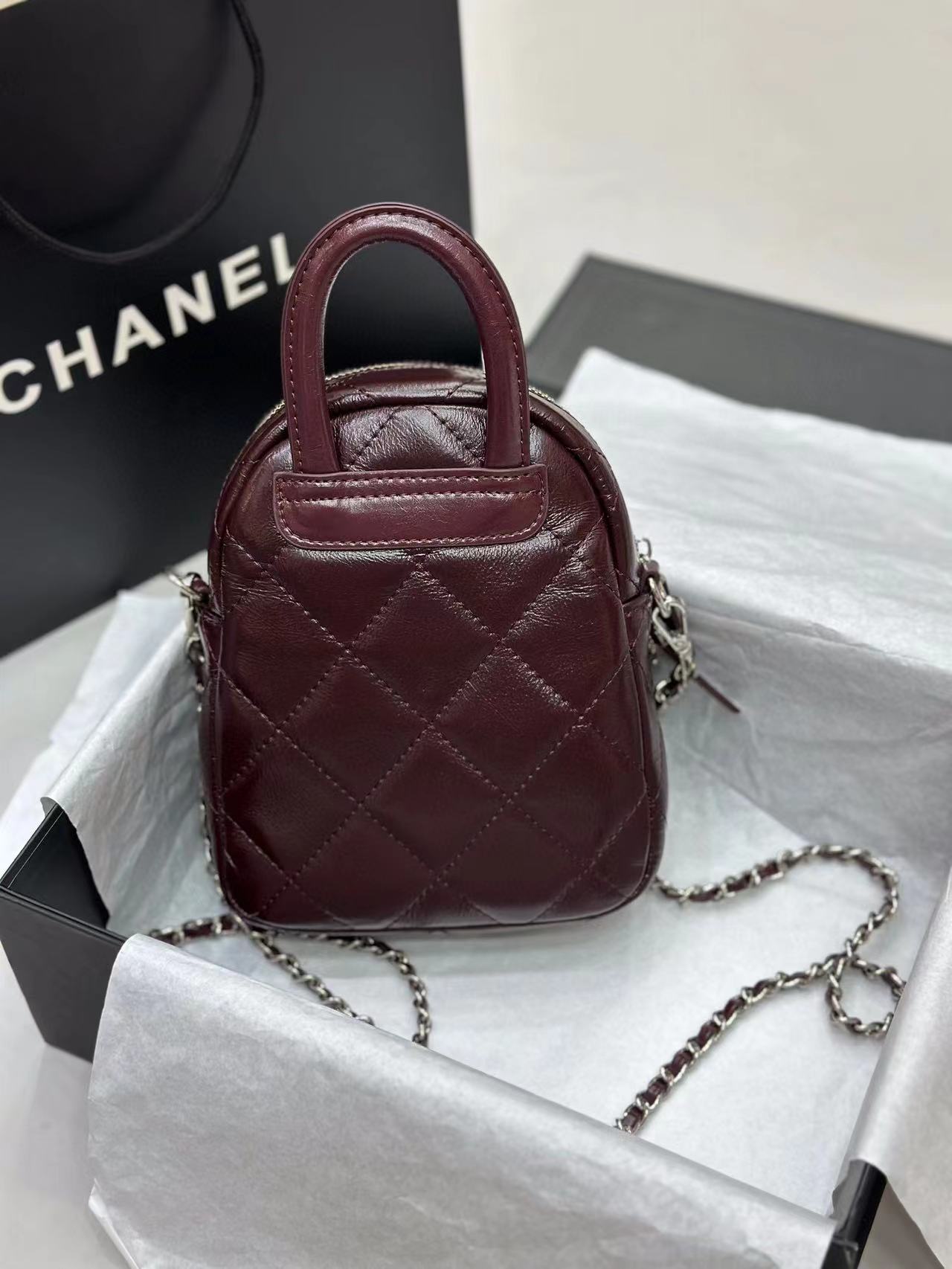 CHANE1 vintage ハンドクロスボディバッグ【50％割引+送料無料】