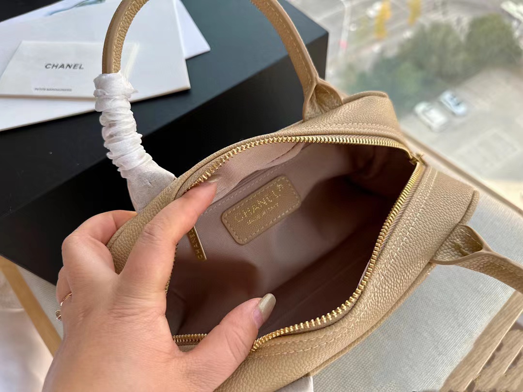 CHANE1 ダブルCロゴ ボウリングハンドバッグ【50％割引+送料無料】