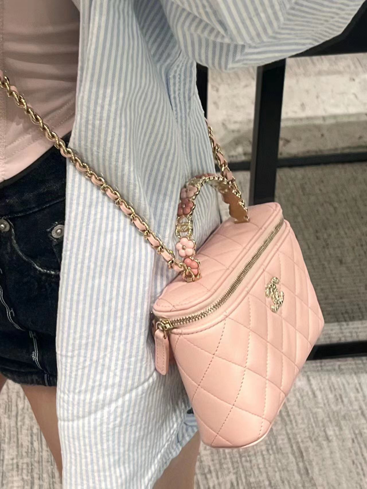 CHANE1 カメリアハンドルチェーンショルダークロスボディバッグ【50％割引+送料無料】