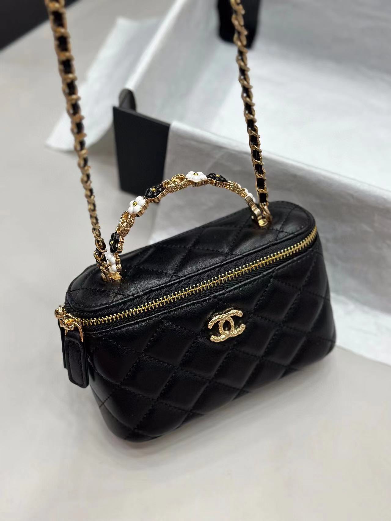 CHANE1 カメリアハンドルチェーンショルダークロスボディバッグ【50％割引+送料無料】