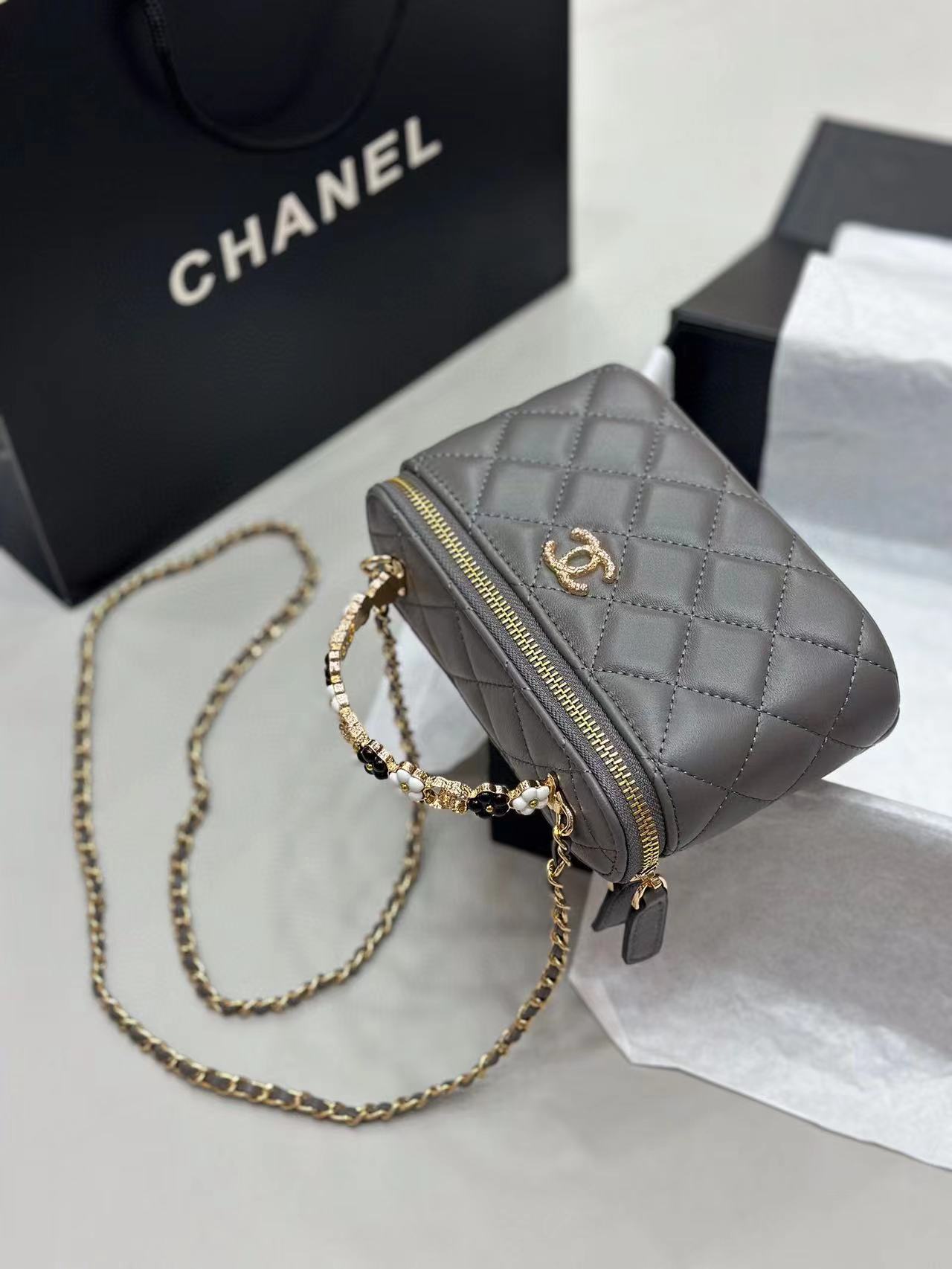 CHANE1 カメリアハンドルチェーンショルダークロスボディバッグ【50％割引+送料無料】