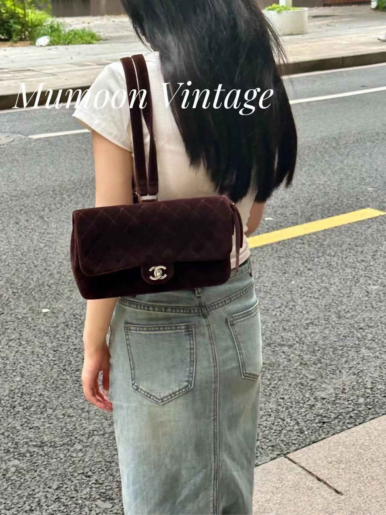 CHANE1 ヌバックレザー CF バックパック【50%割引+送料無料】