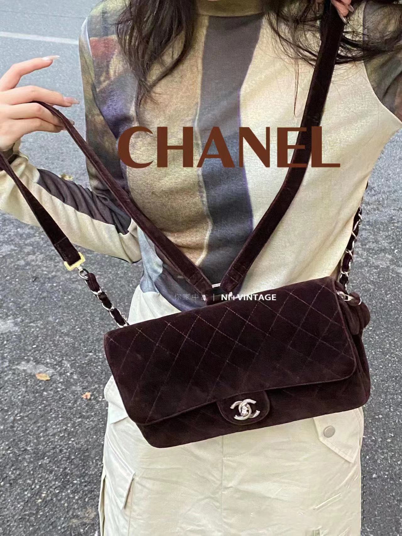 CHANE1 ヌバックレザー CF バックパック【50%割引+送料無料】