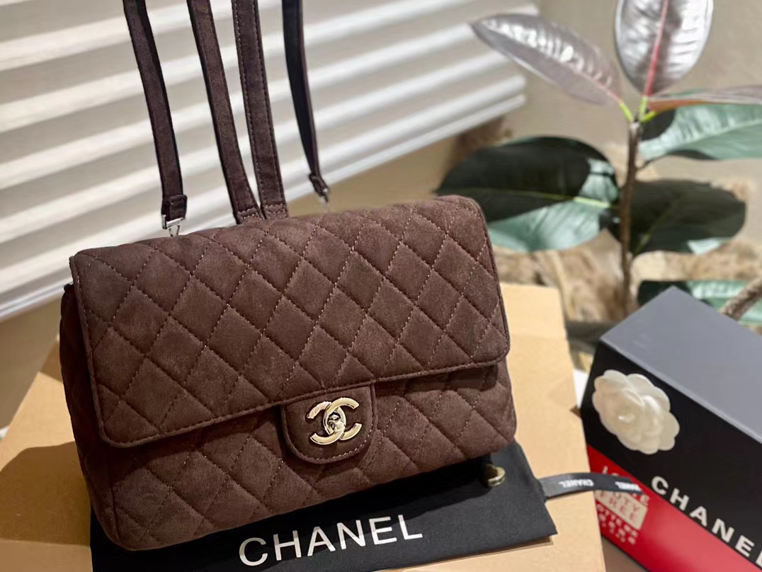 CHANE1 ヌバックレザー CF バックパック【50%割引+送料無料】