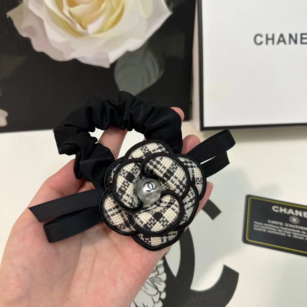 CHANE1 カメリアパールヘアゴム【50%割引+送料無料】
