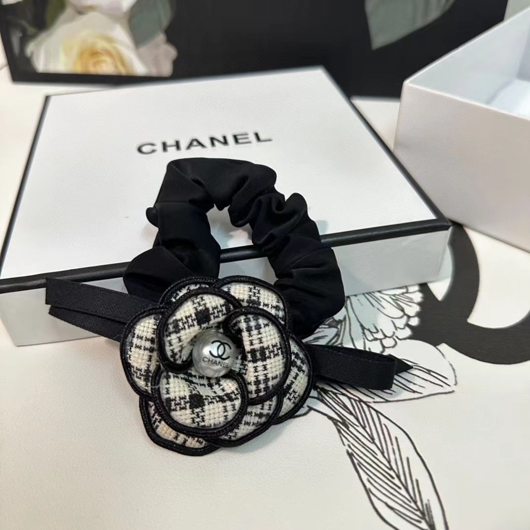 CHANE1 カメリアパールヘアゴム【50%割引+送料無料】