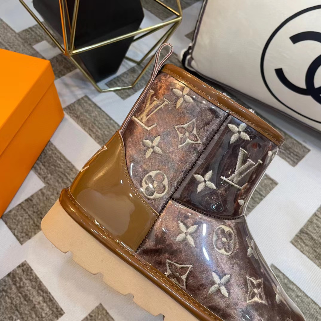LV 高品質滑り止め老眼スノーブーツ【50％割引+送料無料】【50％割引+送料無料】