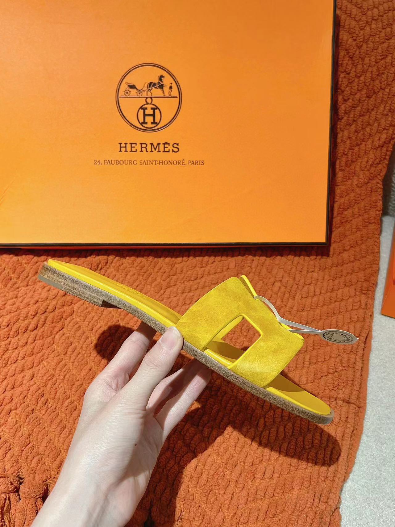 HERME5の上質な配色シンプルスリッパ【50％割引+送料無料】