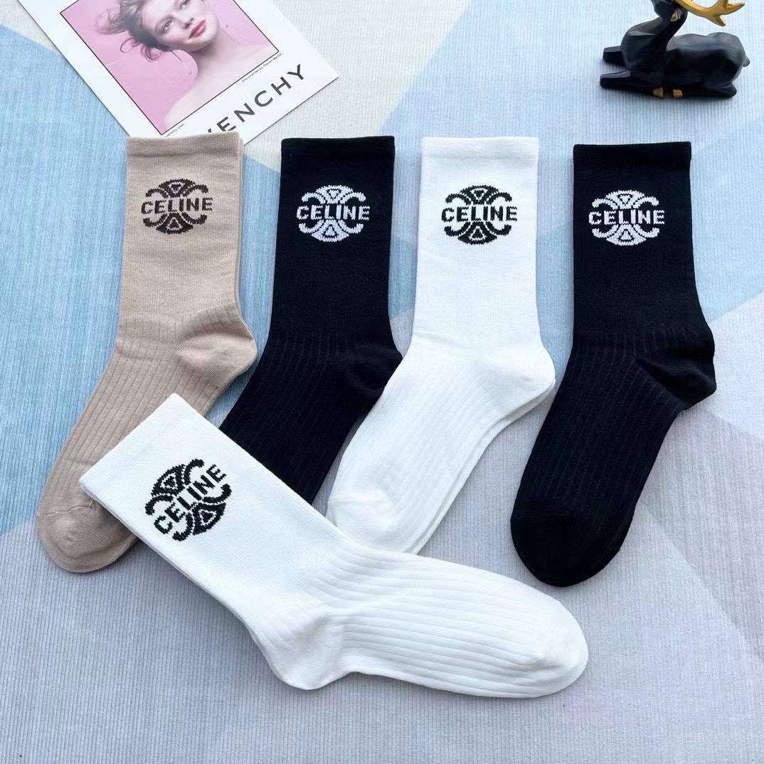 CEL1NE シンプルカシミヤソックス【50％割引+送料無料】