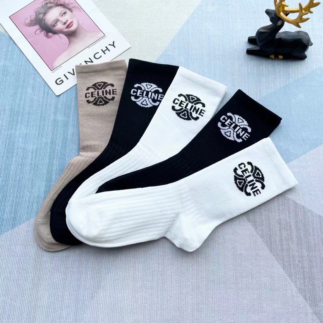 CEL1NE シンプルカシミヤソックス【50％割引+送料無料】