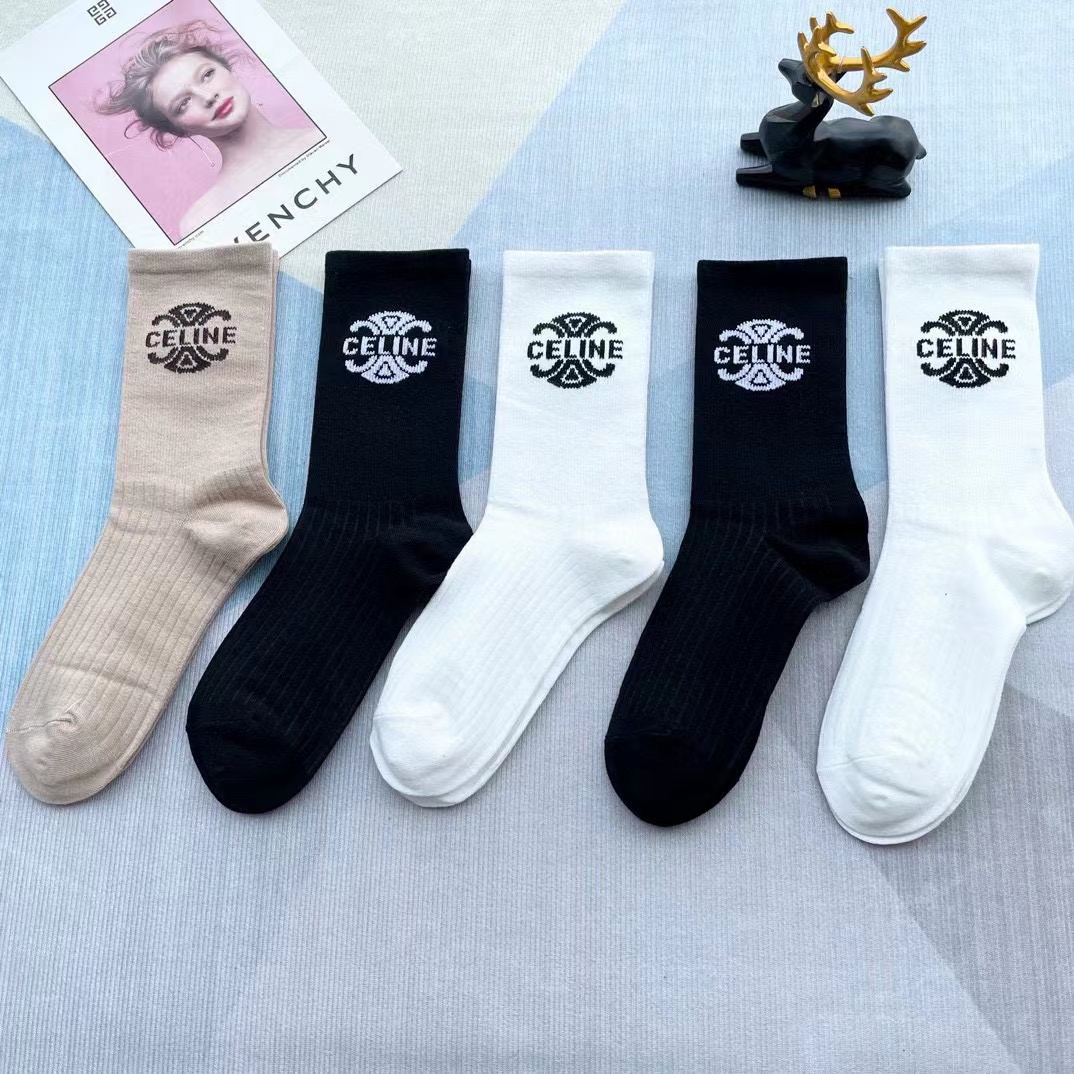 CEL1NE シンプルカシミヤソックス【50％割引+送料無料】