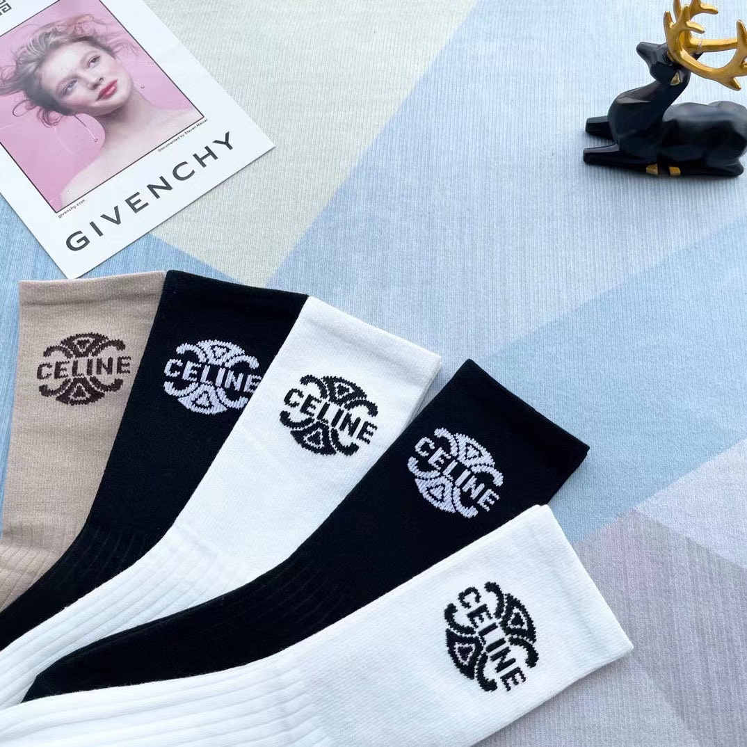 CEL1NE シンプルカシミヤソックス【50％割引+送料無料】