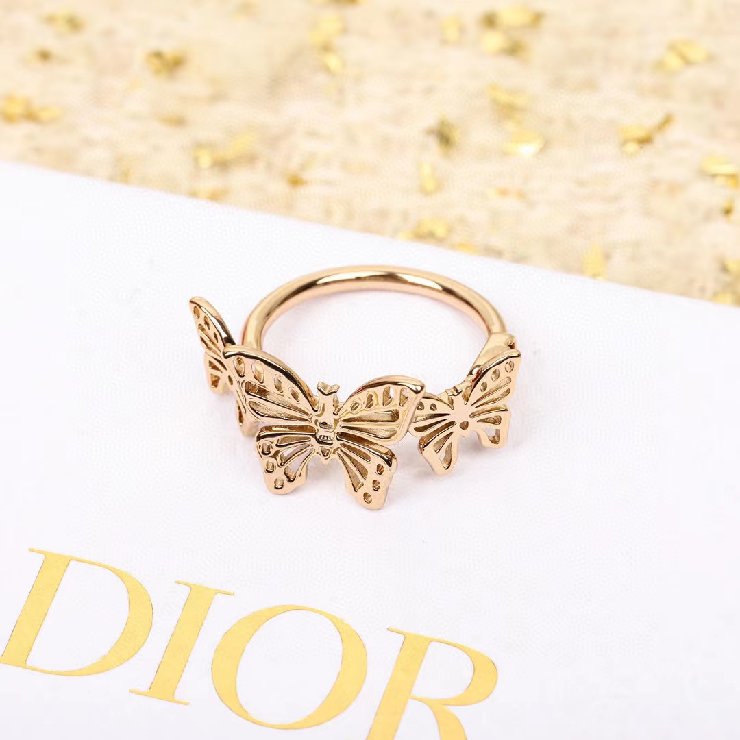 DI0R CD スモールバタフライリング【50％割引+送料無料】