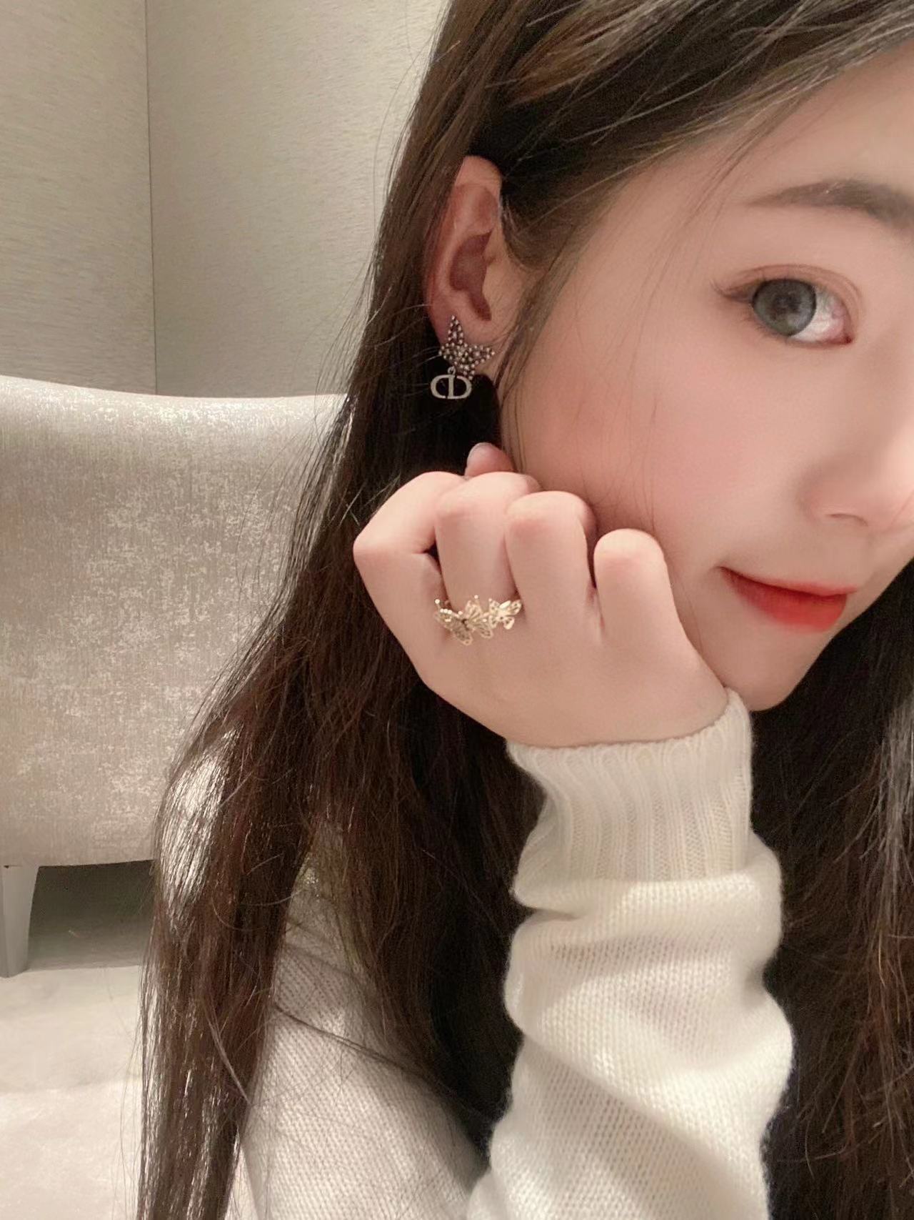 DI0R CD スモールバタフライリング【50％割引+送料無料】