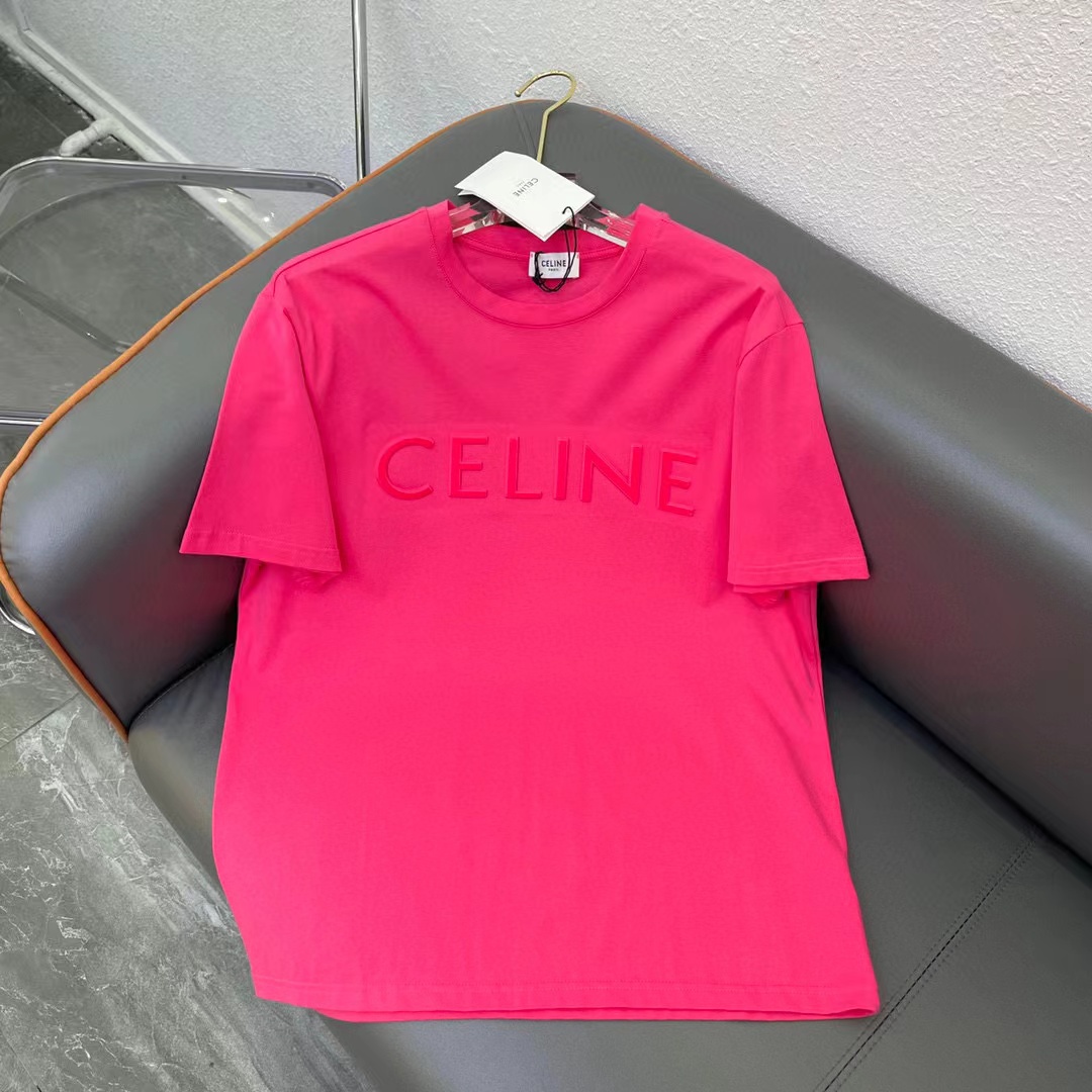 CEL1NE シンプル立体レターTシャツ【50％割引+送料無料】