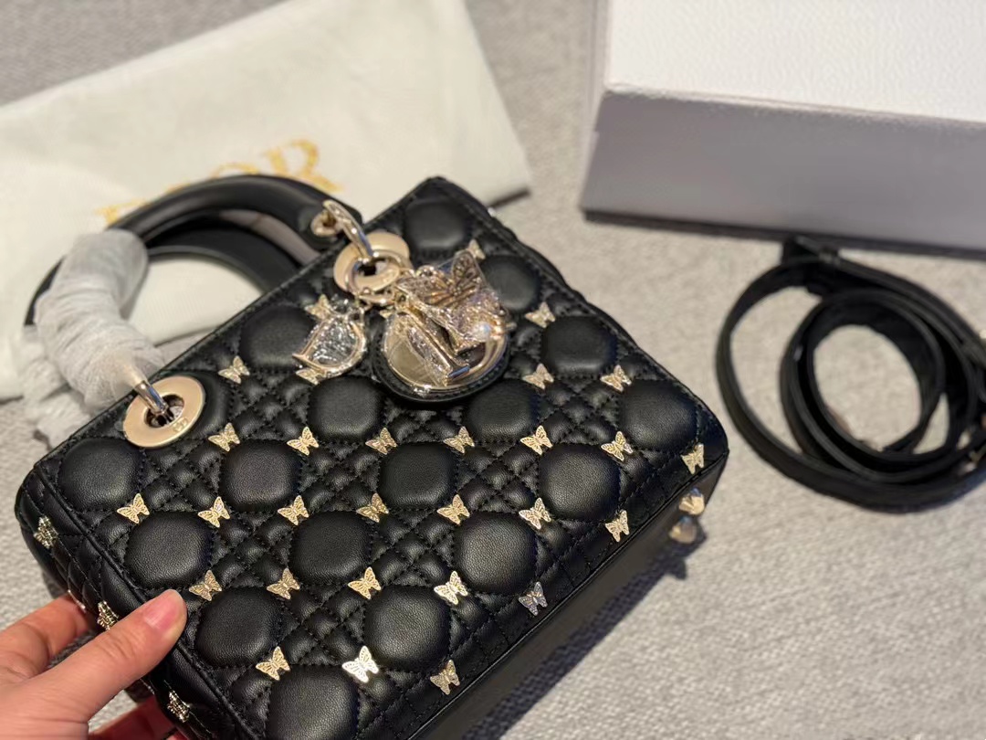 DI0R バタフライ ハンドバッグ【50％割引+送料無料】【50％割引+送料無料】