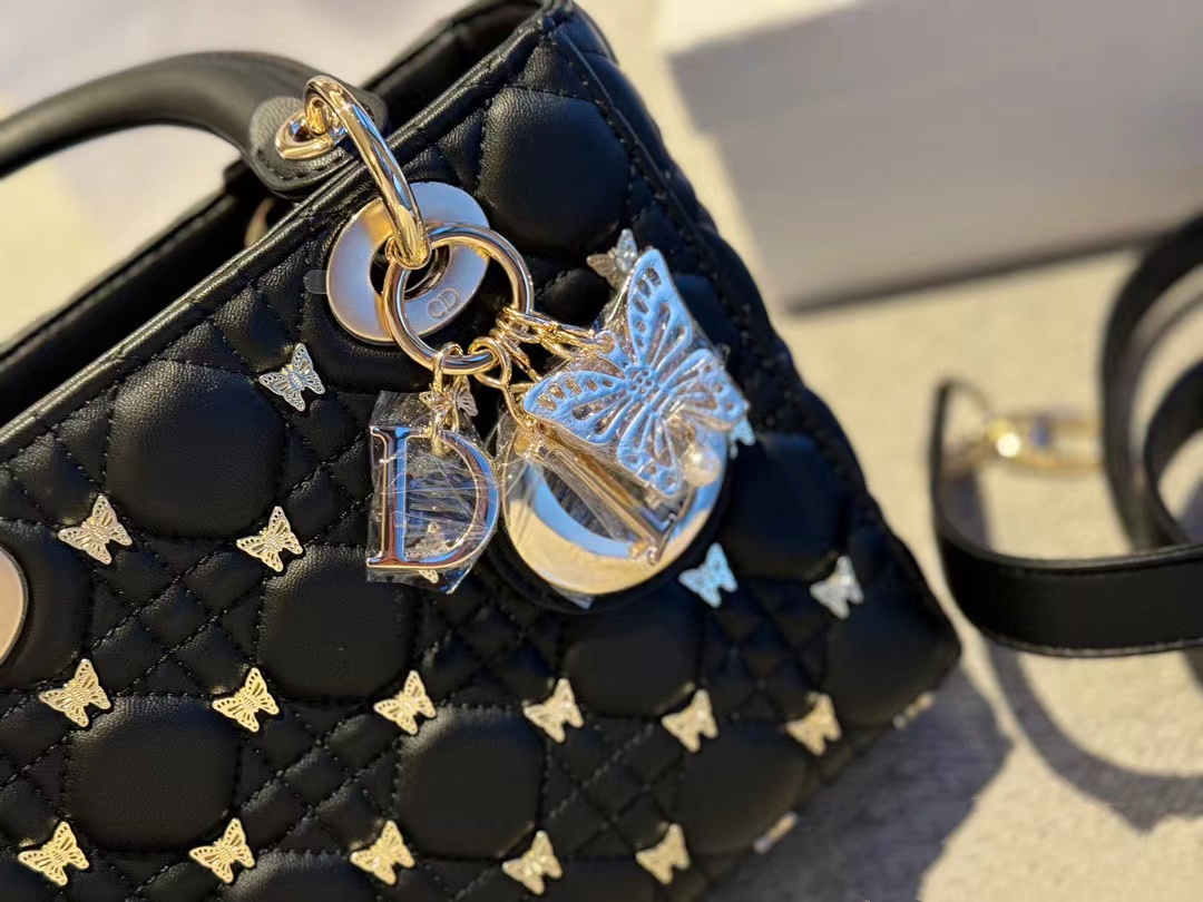 DI0R バタフライ ハンドバッグ【50％割引+送料無料】【50％割引+送料無料】