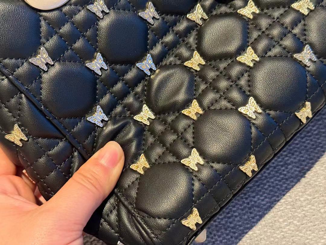 DI0R バタフライ ハンドバッグ【50％割引+送料無料】【50％割引+送料無料】