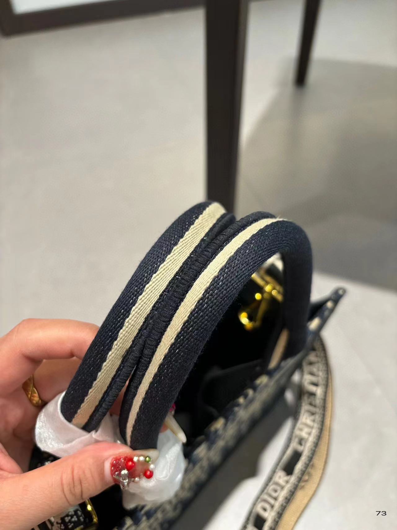 DI0R 刺繍老眼ハンドショッピングバッグ【50％割引+送料無料】