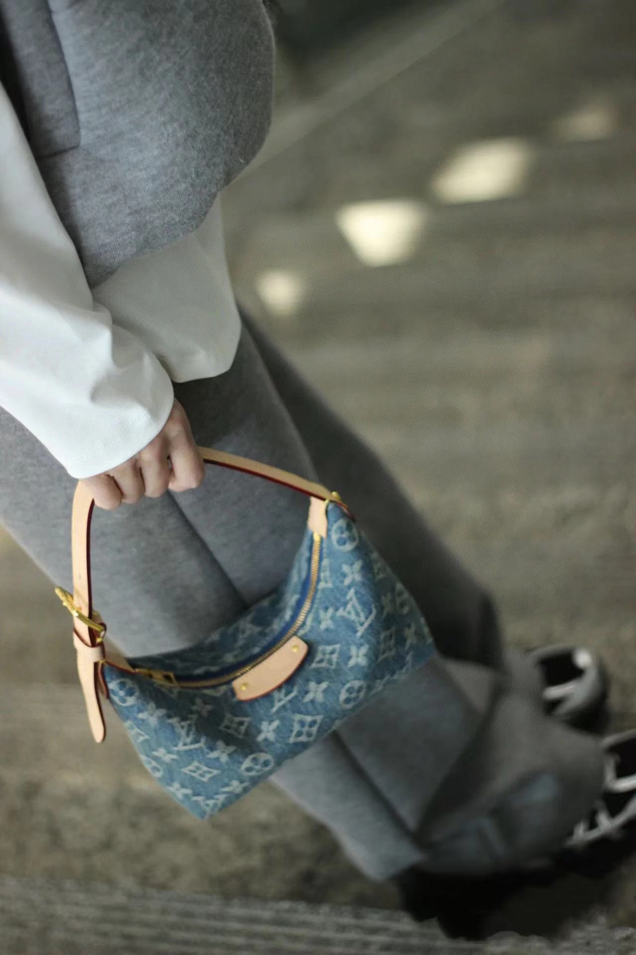 LVデニムランチボックスバッグ【50％割引+送料無料】