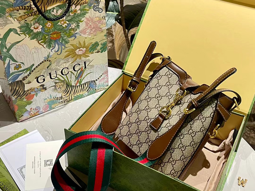 GUCC1 Ancora バケツバッグ【50％割引+送料無料】