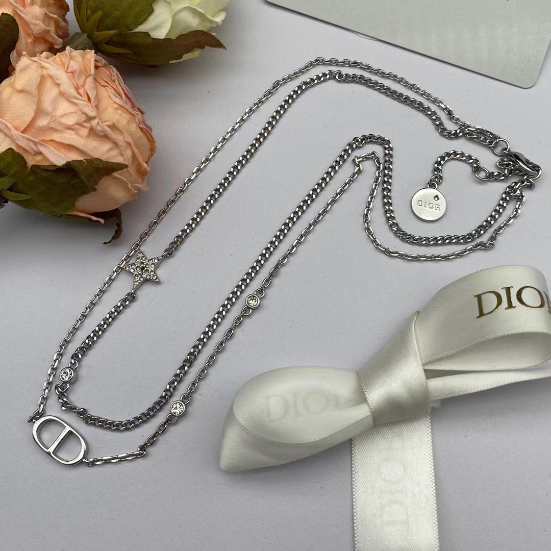 DI0R CD ブレスレット+ネックレス 2点セット【50％割引+送料無料】