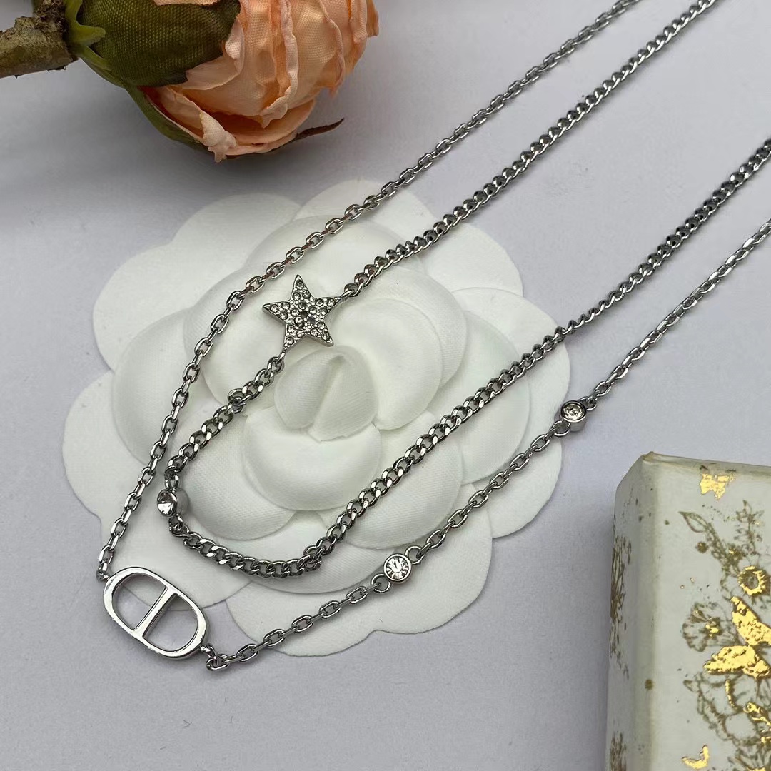 DI0R CD ブレスレット+ネックレス 2点セット【50％割引+送料無料】